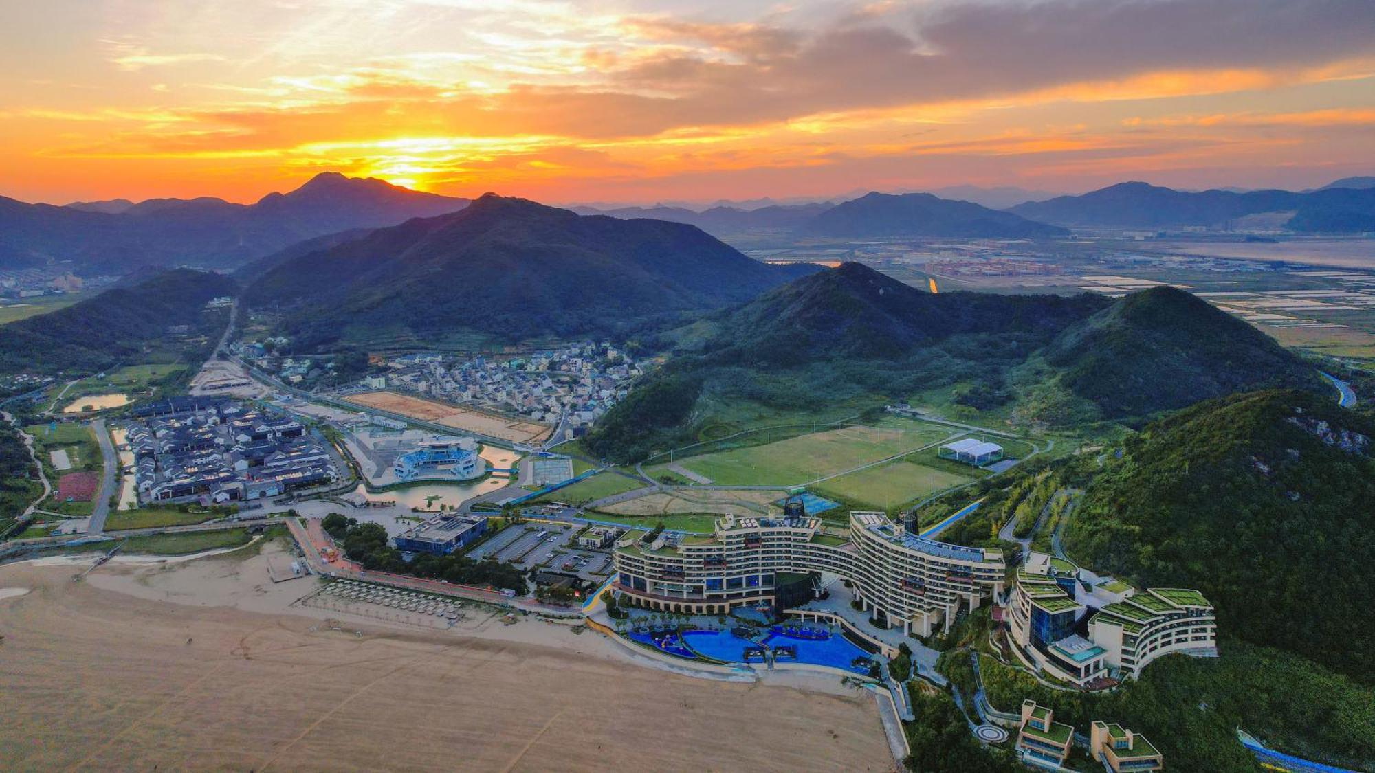 Crowne Plaza Ningbo Xiangshan Sea View, An Ihg Hotel Exterior foto