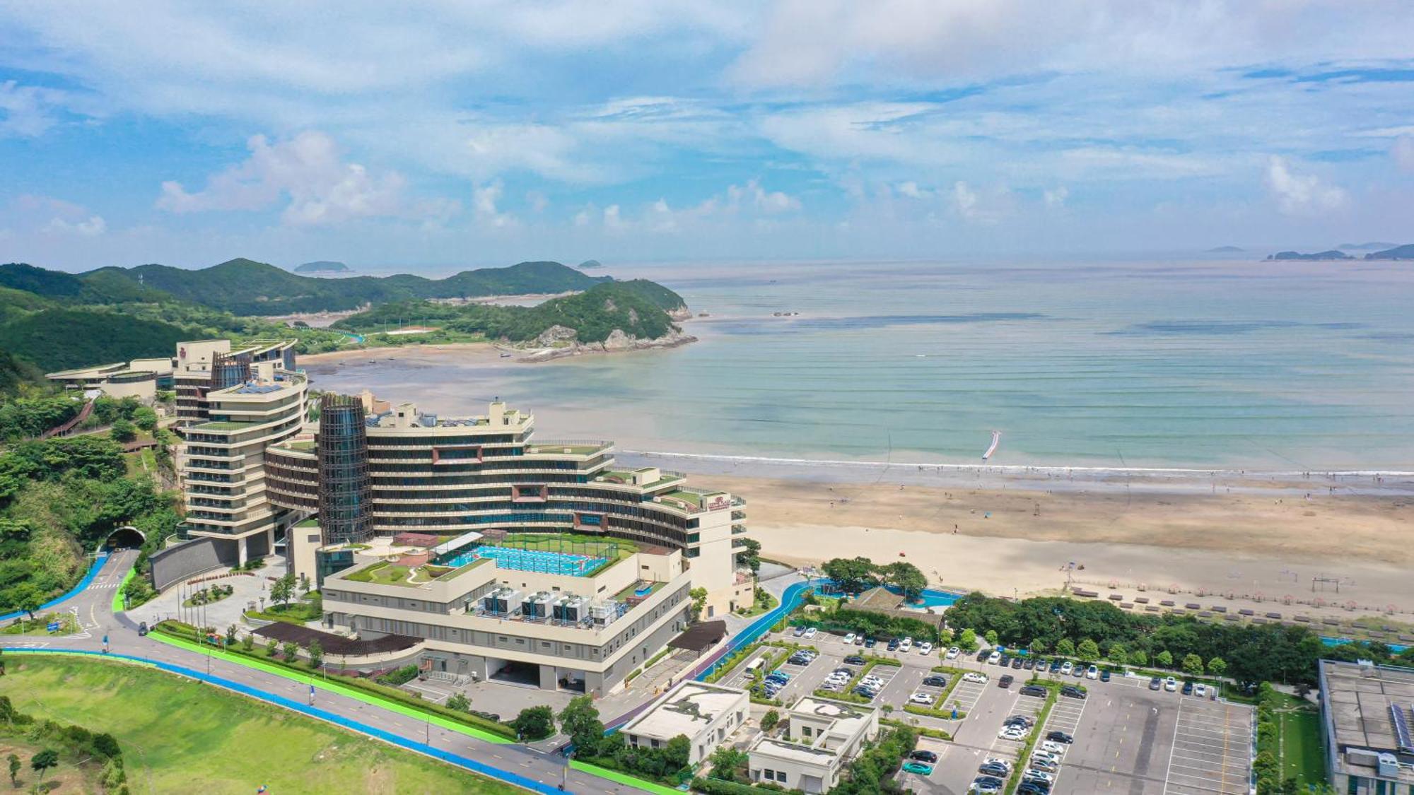 Crowne Plaza Ningbo Xiangshan Sea View By Ihg Exterior foto